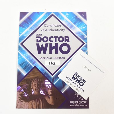 Lot 634 - DOCTOR WHO – ROBERT HARROP – LIMITED EDITION FIGURE