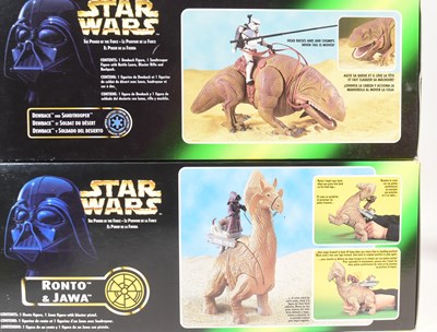 Lot 360 - STAR WARS - KENNER - POWER OF THE FORCE - BOXED ACTION FIGURES