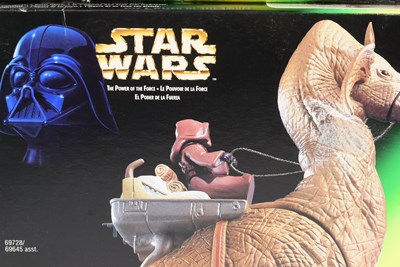 Lot 360 - STAR WARS - KENNER - POWER OF THE FORCE - BOXED ACTION FIGURES