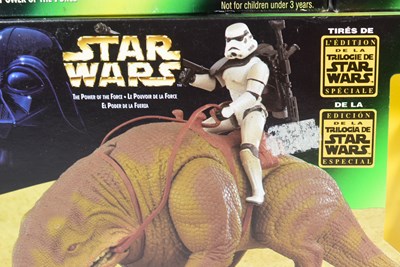 Lot 360 - STAR WARS - KENNER - POWER OF THE FORCE - BOXED ACTION FIGURES