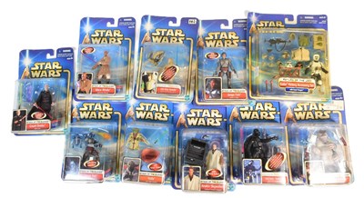 Lot 378 - STAR WARS - ATTACK OF THE CLONES - HASBRO CARDED ACTION FIGURES