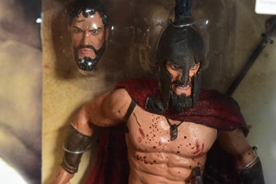 Lot 647 - 300 - TWO BOXED NECA 300 MOVIE ACTION FIGURES