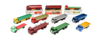 Lot 78 - DIECAST - VINTAGE DINKY SUPERTOYS DIECAST FODEN TRUCKS