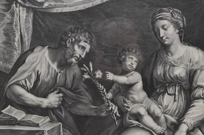Lot 532 - TWO 18TH CENTURY ENGRAVINGS - ONE AFTER STELLA, ONE AFTER MARATTI