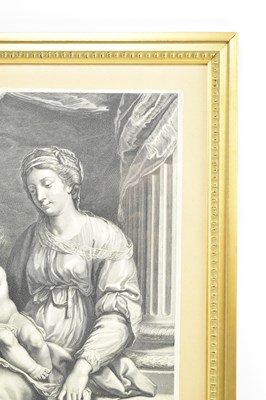 Lot 532 - TWO 18TH CENTURY ENGRAVINGS - ONE AFTER STELLA, ONE AFTER MARATTI