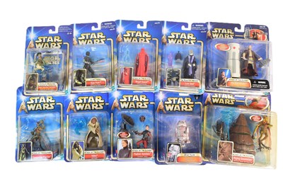 Lot 386 - STAR WARS - ATTACK OF THE CLONES - HASBRO CARDED ACTION FIGURES