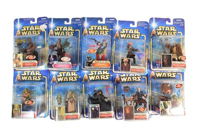 Lot 394 - STAR WARS - ATTACK OF THE CLONES - HASBRO CARDED ACTION FIGURES