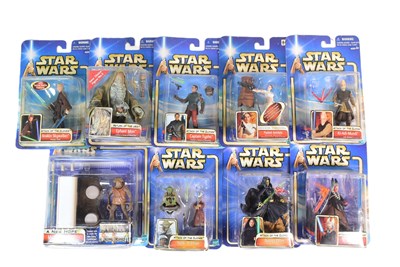 Lot 398 - STAR WARS - ATTACK OF THE CLONES - HASBRO CARDED ACTION FIGURES