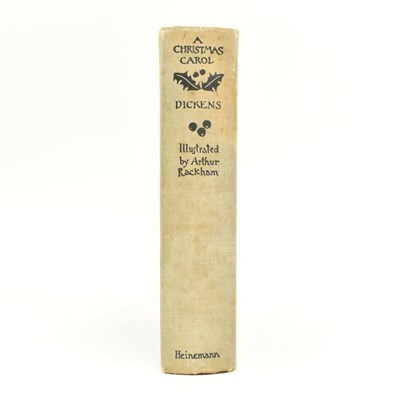 Lot 216 - RACKHAM, ARTHUR. 1933 A CHRISTMAS CAROL CHARLES DICKENS CHEAP EDITION
