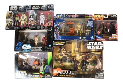 Lot 375 - STAR WARS - COLLECTION OF ASSORTED ACTION FIGURES & PLAYSETS