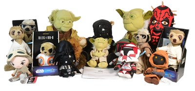 Lot 382 - STAR WARS - PLUSH TOYS - COLLECTION OF ASSORTED