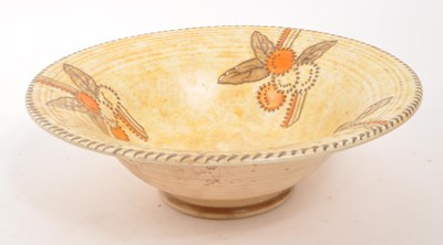 Lot 84 - CHARLOTTE RHEAD - CROWN DUCAL 1930S ART DECO BOWL