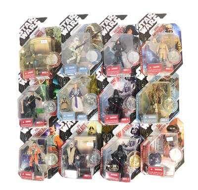 Lot 410 - STAR WARS - 30TH ANNIVERSARY COLLECTION - MOC CARDED FIGURES