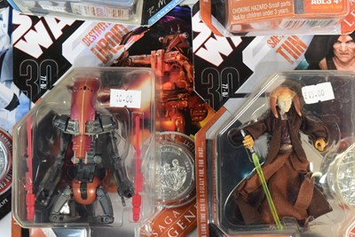 Lot 412 - STAR WARS - 30TH ANNIVERSARY COLLECTION - MOC CARDED FIGURES