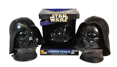 Lot 406 - STAR WARS - DARTH VADER - LIFESIZE 1/1 SCALE HELMETS