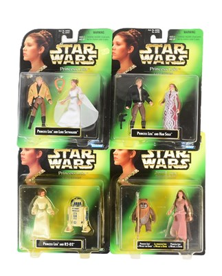 Lot 419 - STAR WARS - THE PRINCESS LEIA COLLECTION - VINTAGE CARDED ACTION FIGURES