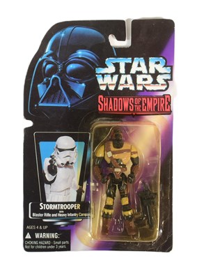 Lot 421 - STAR WARS - SHADOWS OF THE EMPIRE - FACTORY ERROR MISCARDED FIGURE