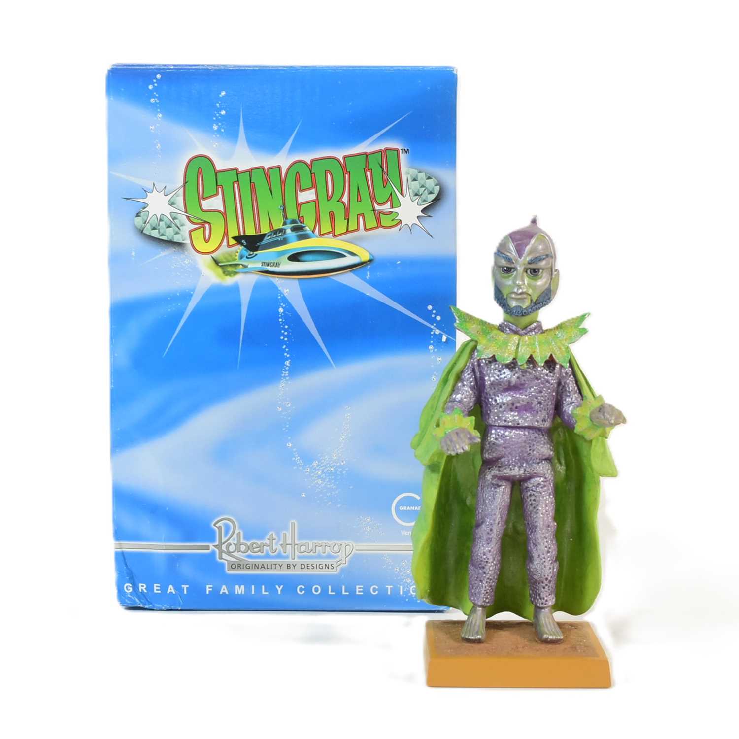 Lot 653 - STINGRAY – GERRY ANDERSON – ROBERT HARROP FIGURINE / STATUE
