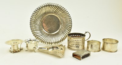 Lot 64 - COLLECTION OF HALLMARKED SILVERWARE