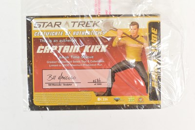 Lot 556 - STAR TREK - DIAMOND SELECT STAR TREK CAPTAIN KIRK STATUE