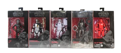 Lot 408 - STAR WARS - THE BLACK SERIES - 6" SCALE BOXED ACTION FIGURES