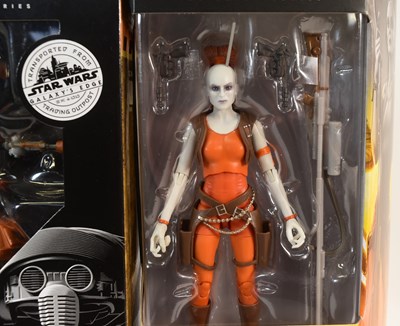 Lot 411 - STAR WARS - THE BLACK SERIES - 6" SCALE BOXED ACTION FIGURES