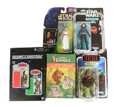 Lot 434 - STAR WARS - ASSORTED BOXED / CARDED ACTION FIGURES - INC BLACK SERIES