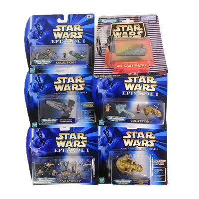 Lot 418 - STAR WARS - MICRO MACHINES - CARDED PLAYSETS & FIGURES