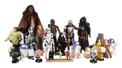 Lot 435 - STAR WARS - LARGE COLLECTION OF ACTION FIGURES