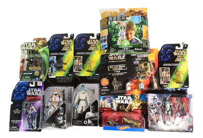 Lot 420 - STAR WARS - COLLECTION OF BOXED / CARDED ACTION FIGURES