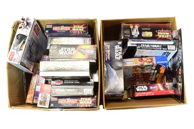 Lot 439 - STAR WARS - LARGE COLLECTION OF BOARD GAMES & MODEL KITS