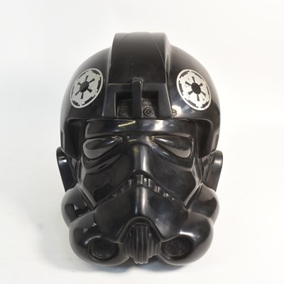 Lot 503 - STAR WARS - VINTAGE DON POST 1:1 SCALE TIE FIGHTER HELMET