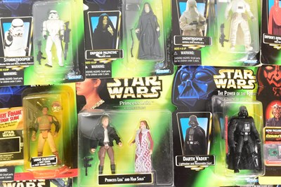 Lot 511 - STAR WARS - COLLECTION OF POWER OF THE FORCE CARDED ACTION FIGURES