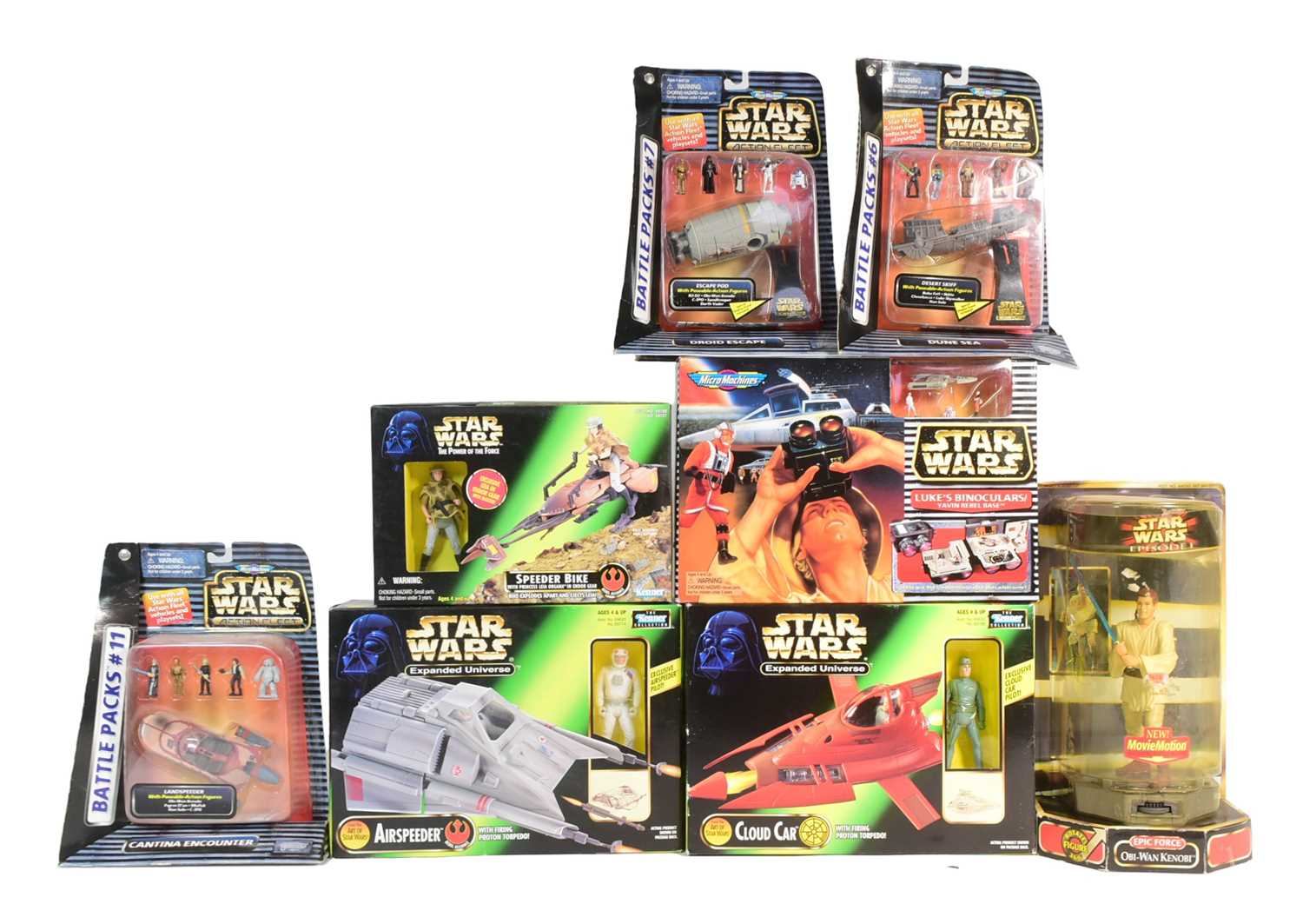 Lot 612 - STAR WARS - COLLECTION OF ASSORTED STAR WARS ACTION FIGURE PLAYSETS