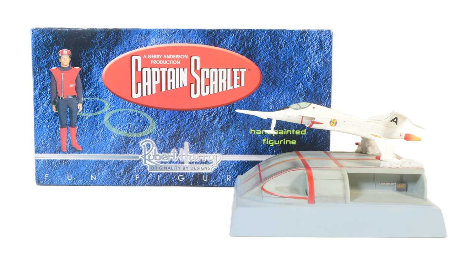 Lot 665 - CAPTAIN SCARLET – GERRY ANDERSON – ROBERT HARROP FIGURINE / STATUE