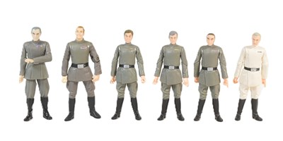 Lot 490 - STAR WARS - ORIGINAL TRILOGY COLLECTION - IMPERIAL OFFICER FIGURES