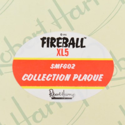 Lot 676 - FIREBALL XL5 - GERRY ANDERSON - ROBERT HARROP COLLECTION PLAQUE