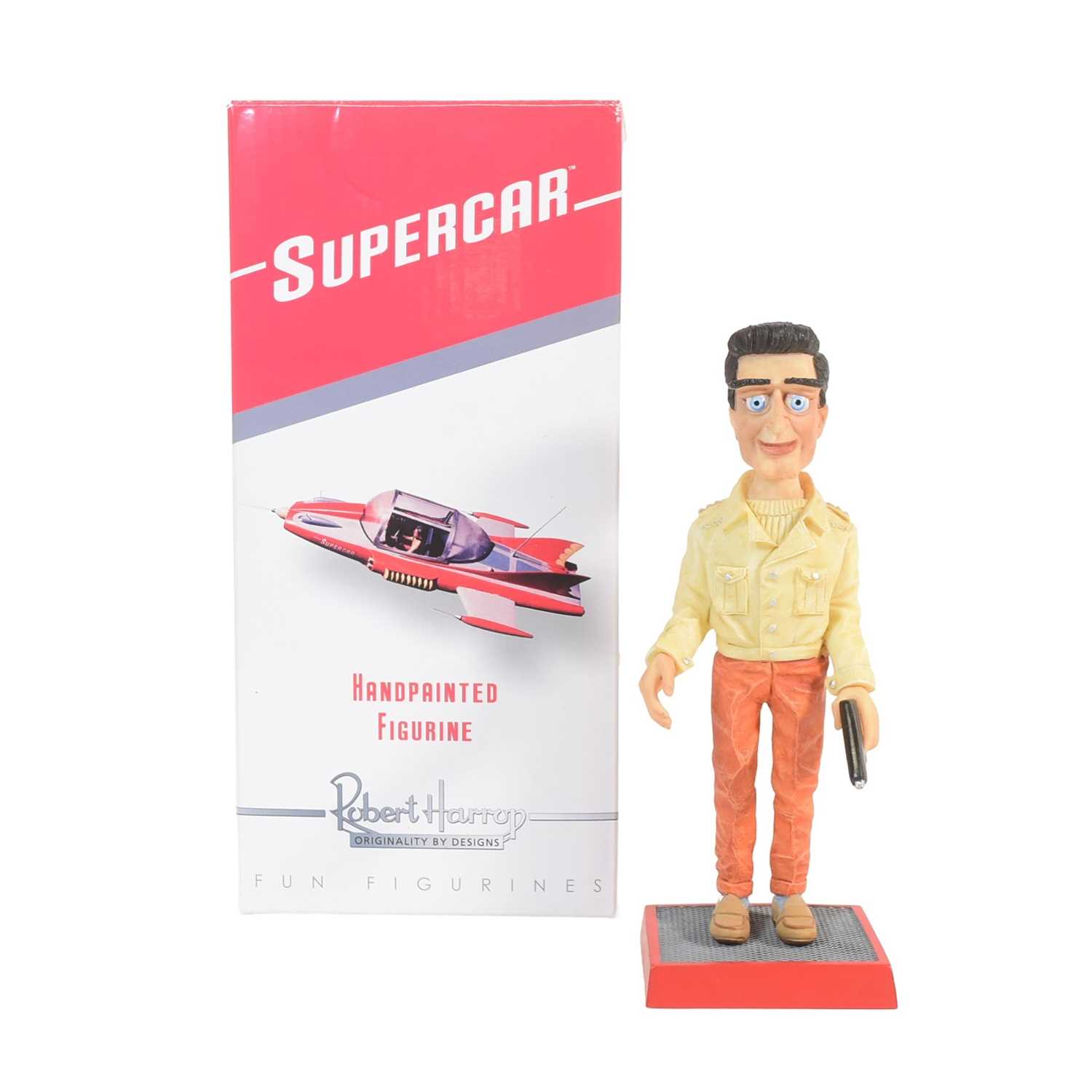 Lot 679 - SUPERCAR – GERRY ANDERSON – ROBERT HARROP FIGURINE / STATUE