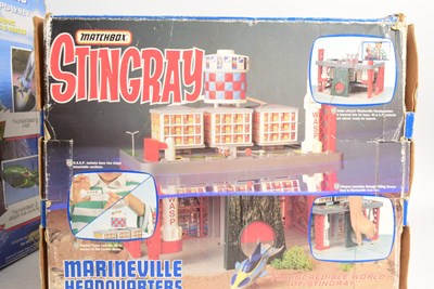 Lot 681 - GERRY ANDERSON - MATCHBOX THUNDERBIRDS & STING RAY PLAYSETS