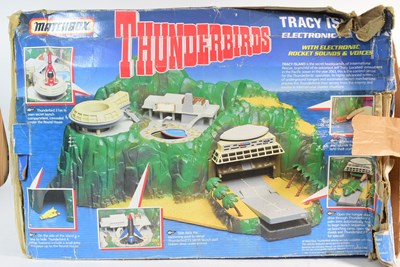 Lot 681 - GERRY ANDERSON - MATCHBOX THUNDERBIRDS & STING RAY PLAYSETS