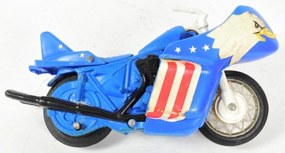 Lot 682 - EVEL KNIEVEL - VINTAGE STRATO CYCLE BIKE & LAUNCHER