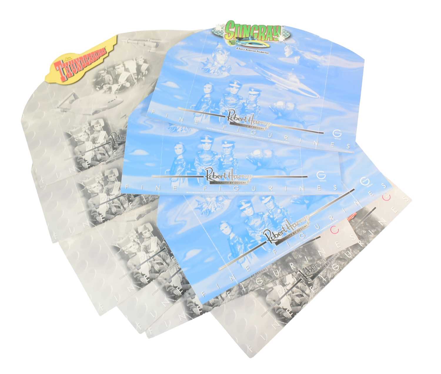 Lot 699 - ROBERT HARROP - THUNDERBIRDS & STING RAY DISPLAY BOARDS