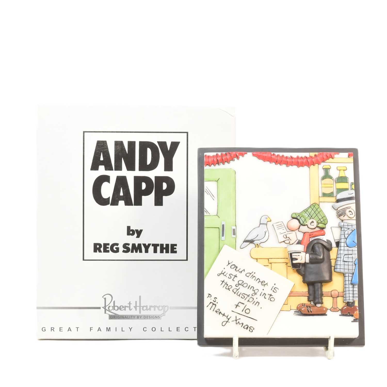 Lot 297 - ANDY CAPP - ROBERT HARROP - REG SMYTHE BASED FIGURINE / STATUE