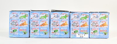 Lot 680 - THUNDERBIRDS - X5 JAPANESE MINIATURE SCALE MODELS