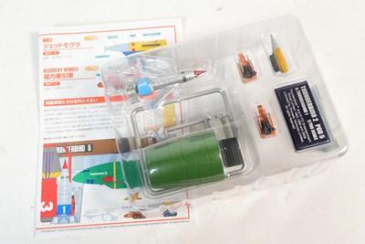 Lot 680 - THUNDERBIRDS - X5 JAPANESE MINIATURE SCALE MODELS