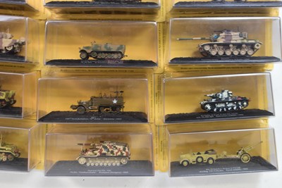Lot 210 - DIECAST - DEAGOSTINI DIECAST MODEL TANK COLLECTION