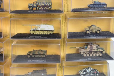 Lot 210 - DIECAST - DEAGOSTINI DIECAST MODEL TANK COLLECTION