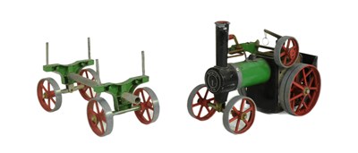 Lot 196 - MAMOD - VINTAGE MAMOD STEAM ROLLER & LOAD