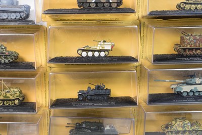 Lot 260 - DIECAST - DEAGOSTINI DIECAST MODEL TANK COLLECTION