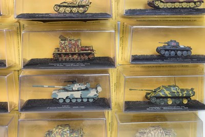 Lot 260 - DIECAST - DEAGOSTINI DIECAST MODEL TANK COLLECTION